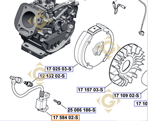 Spare parts Module Ignition k1758402s For Engines KOHLER, by marks KOHLER