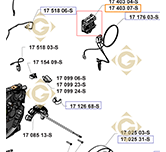 Spare parts Regulator k1740307s