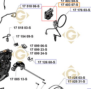 Pièces détachées Régulateur k1740307s Pour Moteurs Kohler, de marque Kohler