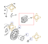 Regulator k1740308s engines KOHLER