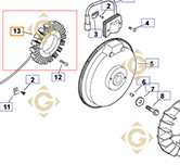 Pièces détachées Alternateur k1208506s