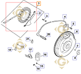 Spare parts Alternator 237878s