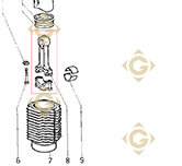 Spare parts Connecting Rod 1526030