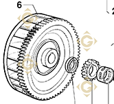 Spare parts Flywheel 9881655