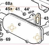 Pièces détachées Echappement  5460685