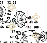 Fan 9718108 engines LOMBARDINI