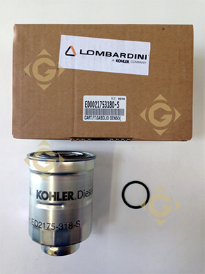 Pièces détachées Cartouche Filtre à Gasoil KDI 2175318 Pour Moteurs Lombardini, de marque Lombardini