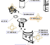 Pièces détachées Base pour Filtre à Air k1709433s