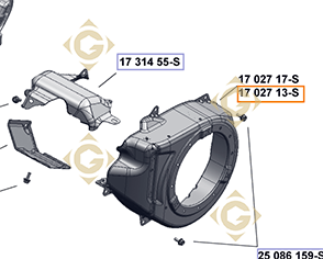 Pièces détachées Convoyeur  k1702756s Pour Moteurs Kohler, de marque Kohler