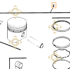 Pièces détachées Piston k4787405s Pour Moteurs Kohler, de marque Kohler