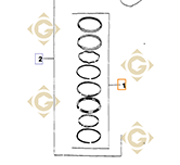 Pièces détachées Segment STD k4187405s