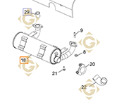 Pièces détachées Echappement  k24068114s