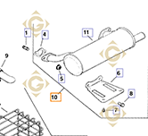 Exhaust k2478605s engines KOHLER