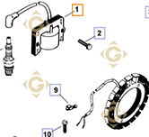 Pièces détachées Module d'Allumage k4758403s