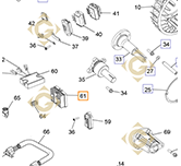 Spare parts Regulator k2540322s