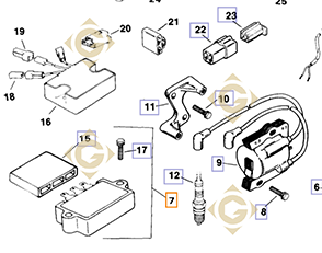 Pièces détachées Régulateur k2575503s Pour Moteurs Kohler, de marque Kohler