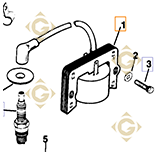 Spare parts Coil k4158403s