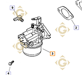 Carburetor Kit k4785320s engines KOHLER