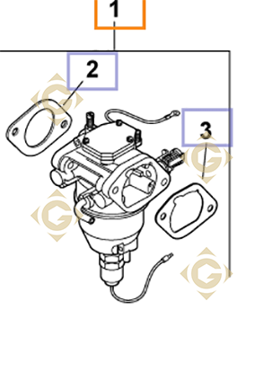 Spare parts Carburetor Kit  k3285311s For Engines KOHLER, by marks KOHLER