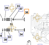 Pièces détachées Soupape d'Admission k3201701s