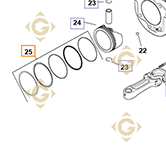 Spare parts Ring STD k2010804s