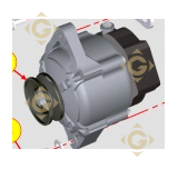 Alternateur 14V 1157422 moteurs Lombardini