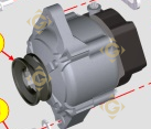 Spare parts Alternator 14V 1157422 For Engines LOMBARDINI, by marks LOMBARDINI